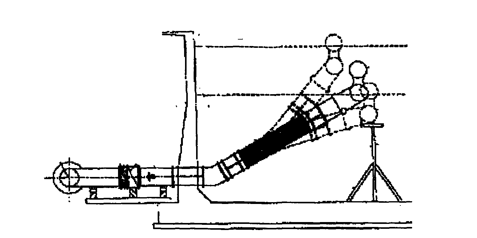 Method and device for transferring gravity separation substances