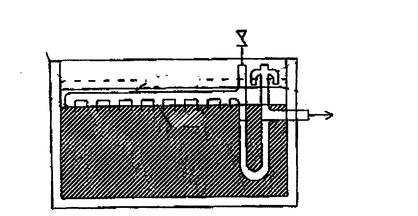 Method and device for transferring gravity separation substances