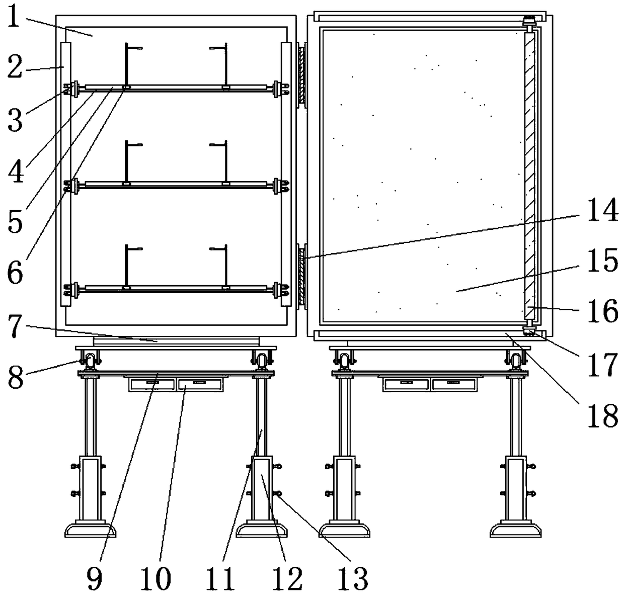 Music score writing demonstration device for music education in colleges and universities