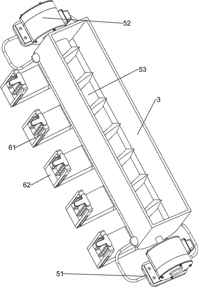 Flowerpot batch soil covering device for potted plants