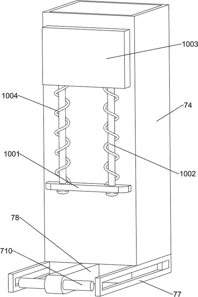 Flowerpot batch soil covering device for potted plants