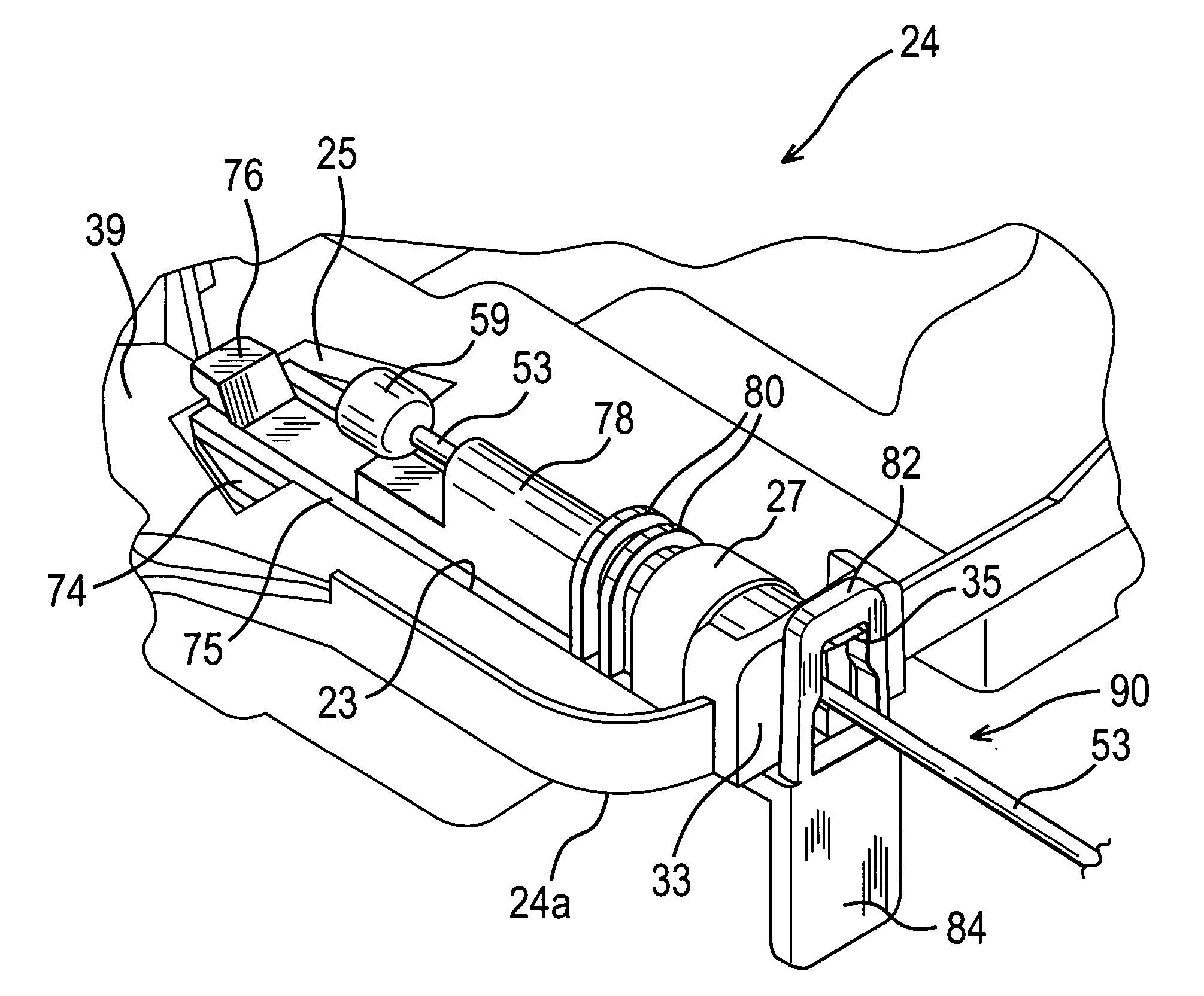 End fitting for a cable