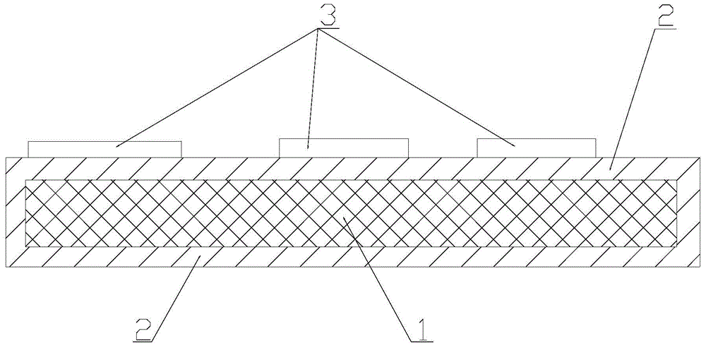 Superconducting glass substrate