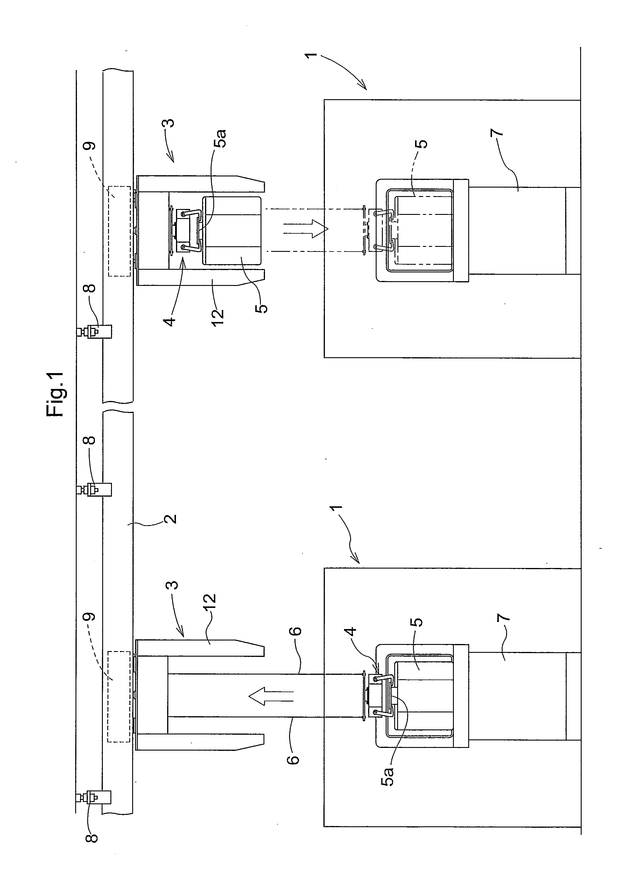 Learning Device and Learning Method for Article Transport Facility