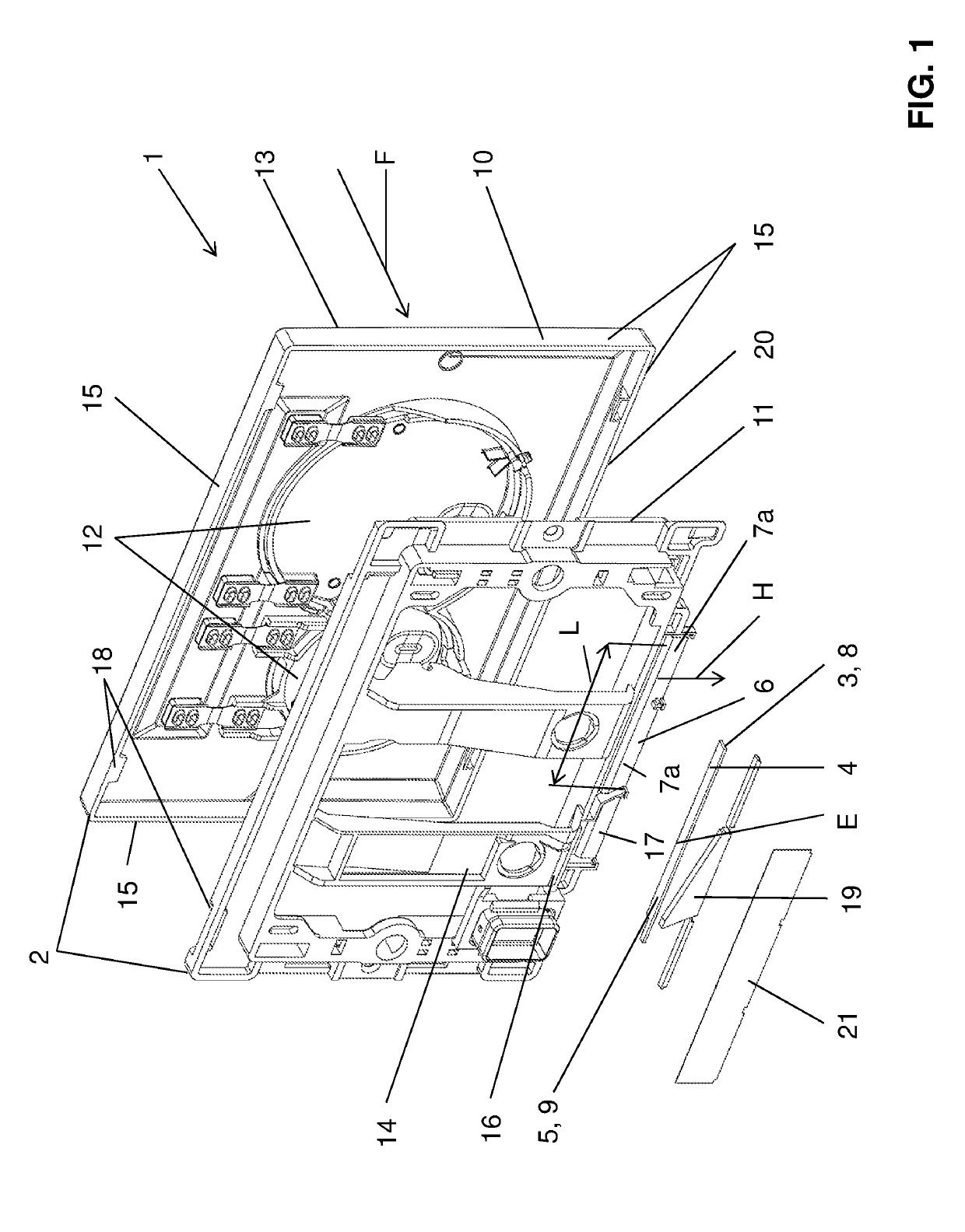 Actuating device