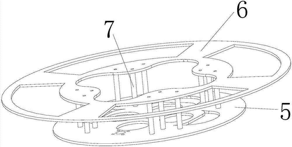 Duct pollination device of multi-rotor type aircraft and pollination method thereof