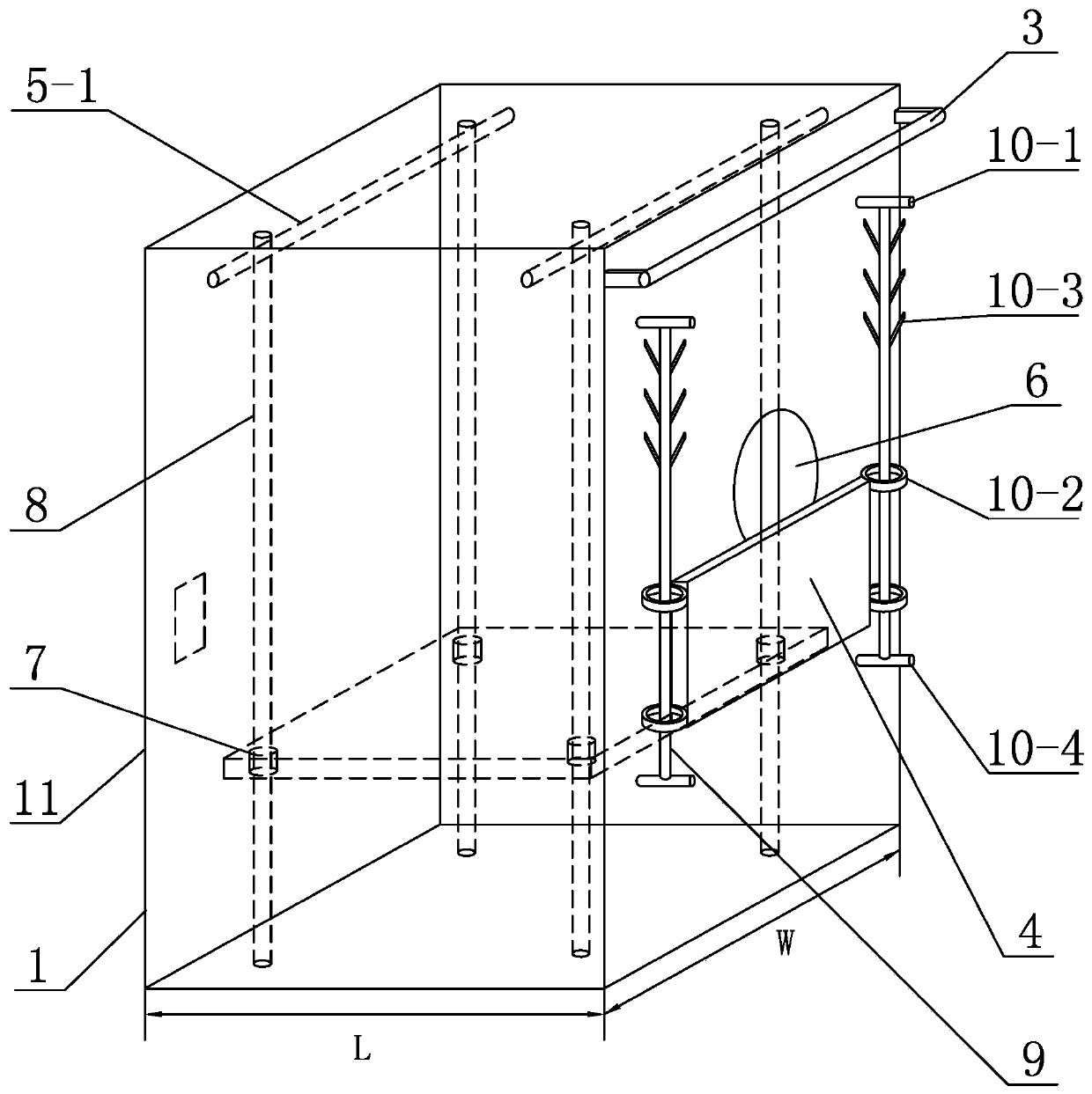 Apparatus for automatic trapping of burrowing animals