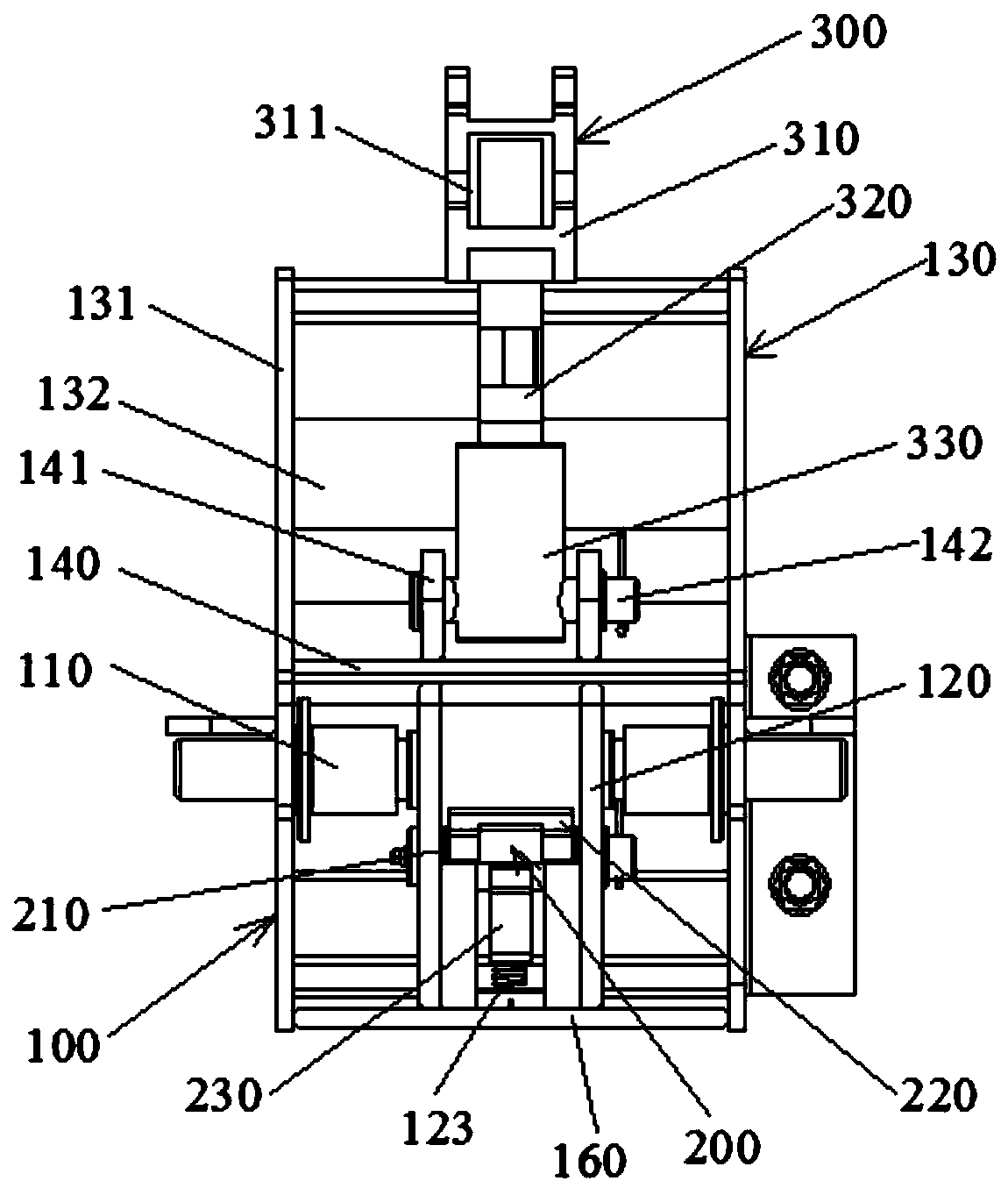 Falling protector for scaffold