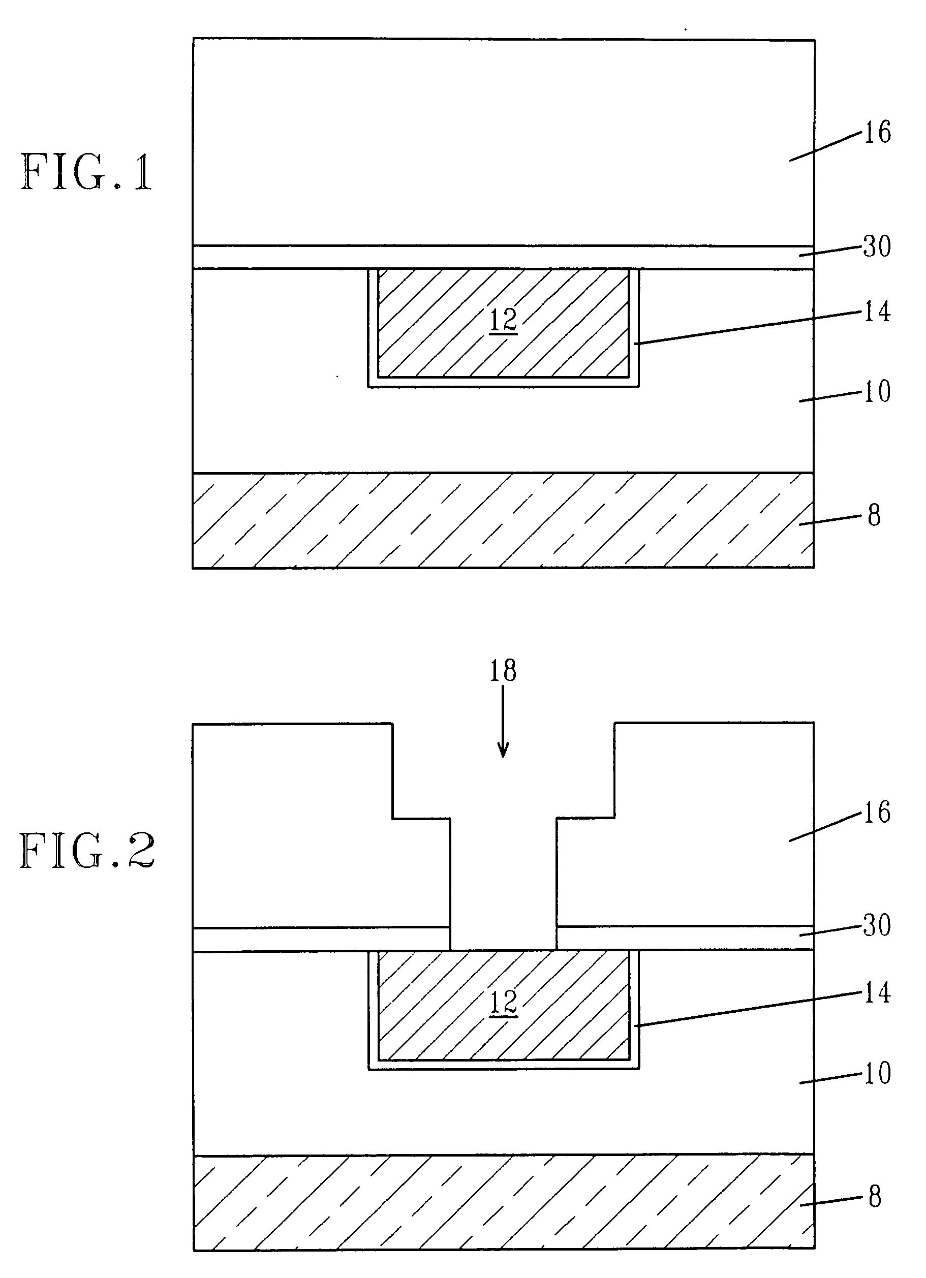 Process for forming an electrically conductive interconnect