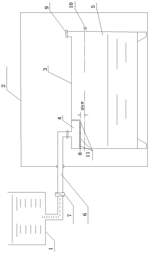 A method for vacuum defoaming of high-viscosity liquids by using pressure difference and pneumatic force generated by gas contained in the liquid