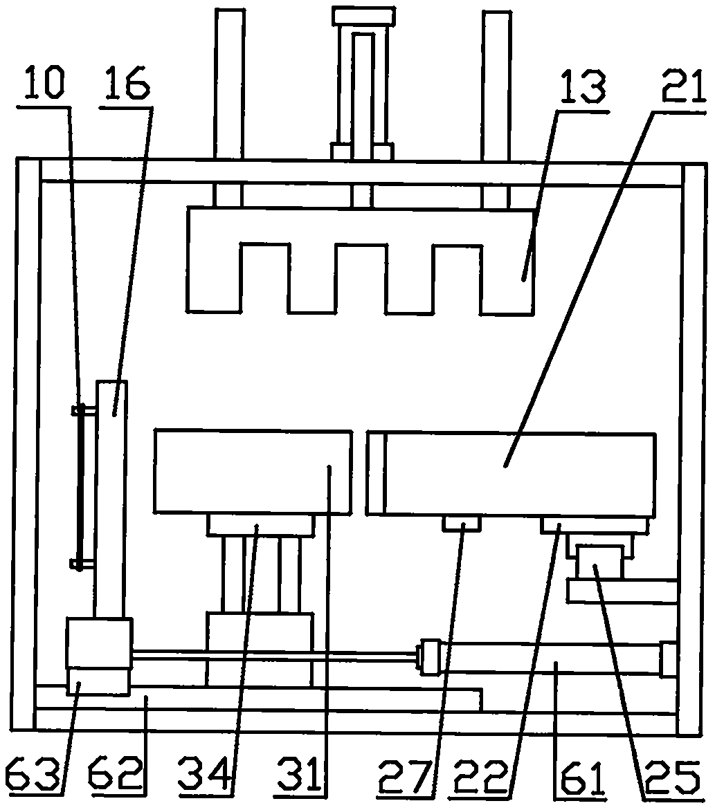 Automatic folding and rubber band bundling all-in-one machine for plastic bag