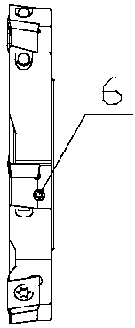 Rough-finish multi-blade boring tool