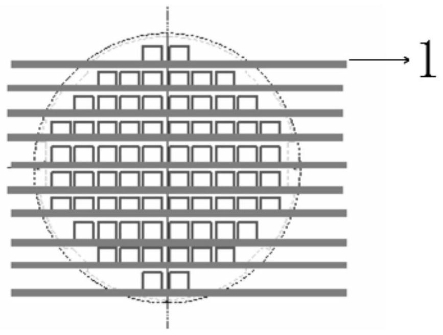 Method for opening terminal area of high-efficiency silicon-based micro display device