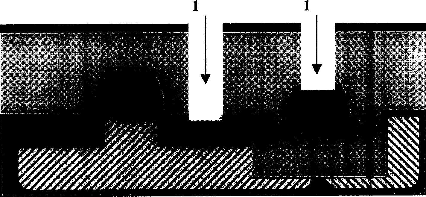 Plasma processing technique for reducing MOCVD TiN film thickness on through-hole side wall