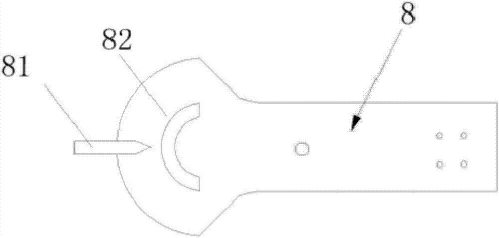 Adjustable universal wind grating for glass toughening furnace