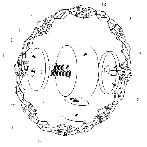 Extensible spherical robot mechanism