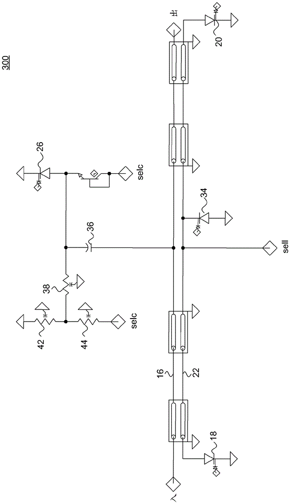 Electronically variable analog delay line