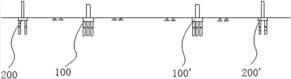 Cantilever construction method for arch rib bridge girder