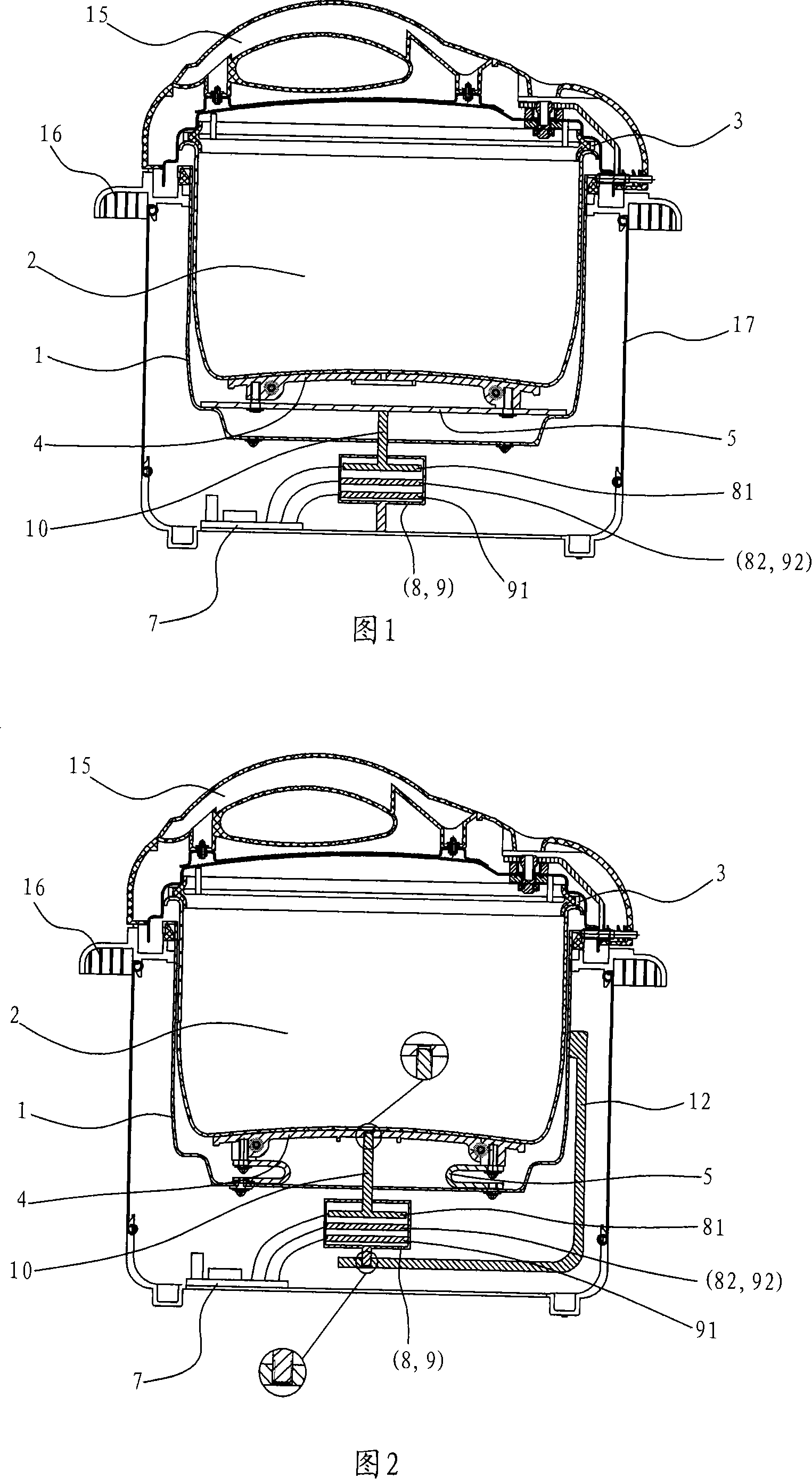 Electric pressure cooker