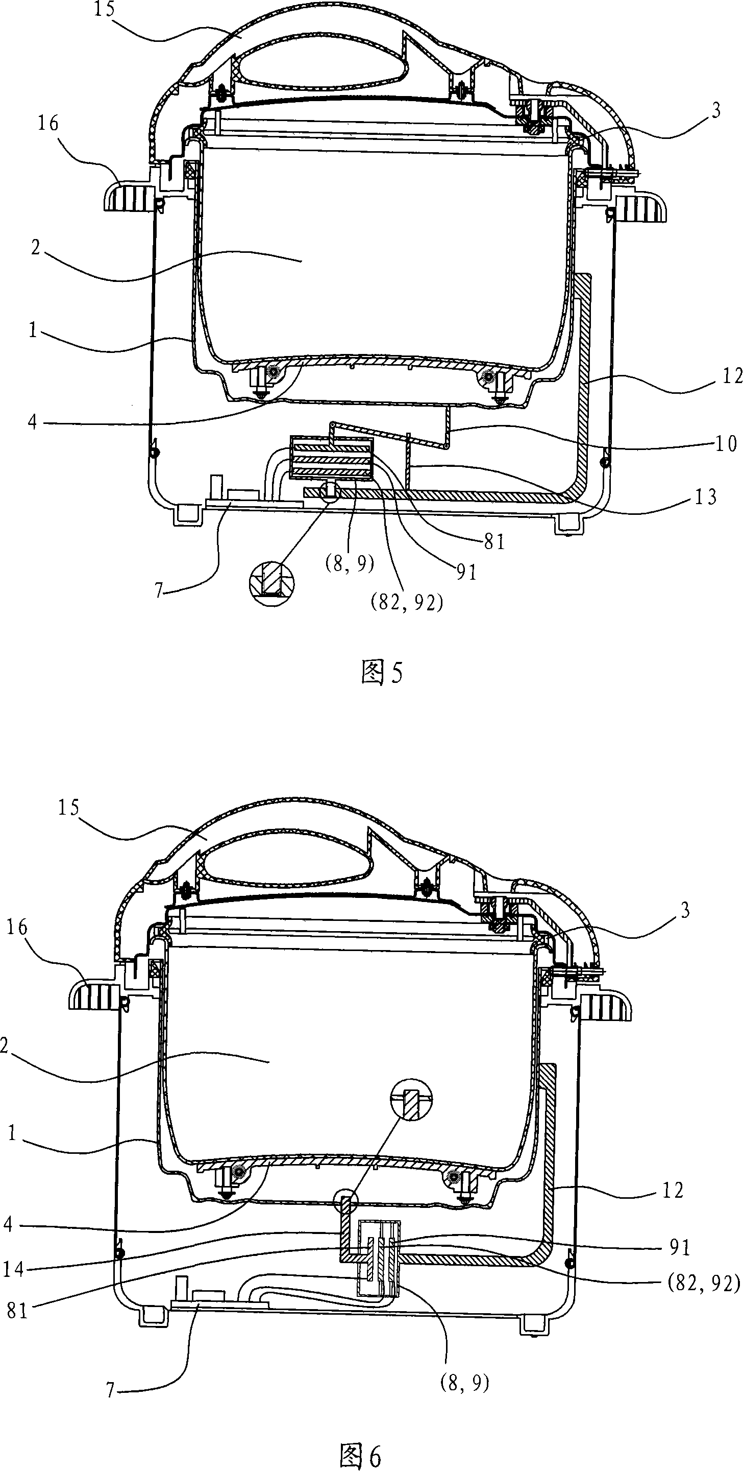 Electric pressure cooker