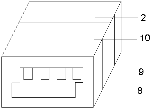 Lighting bus duct connector