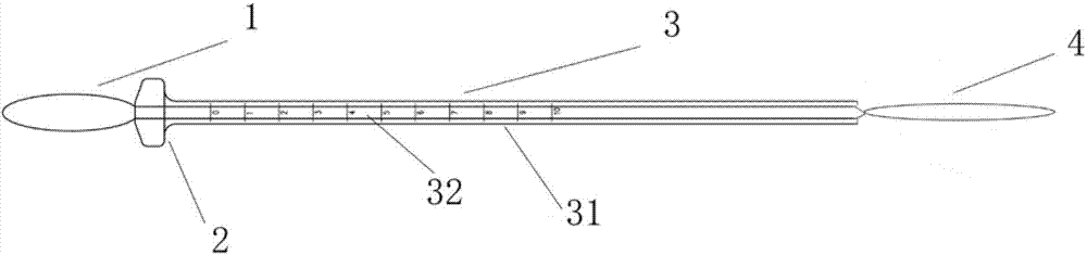 Percutaneous endoscopic gastrostomy gastric airbag implantation device