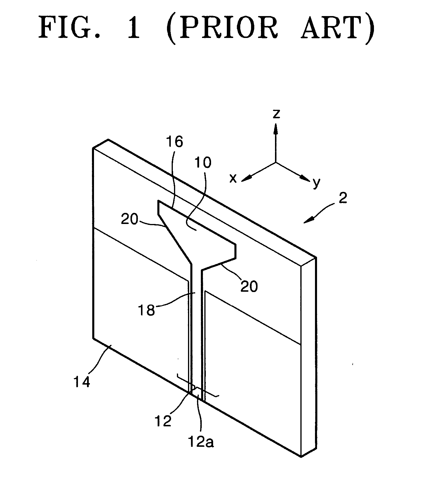 Ultra-wideband antenna having an isotropic radiation pattern