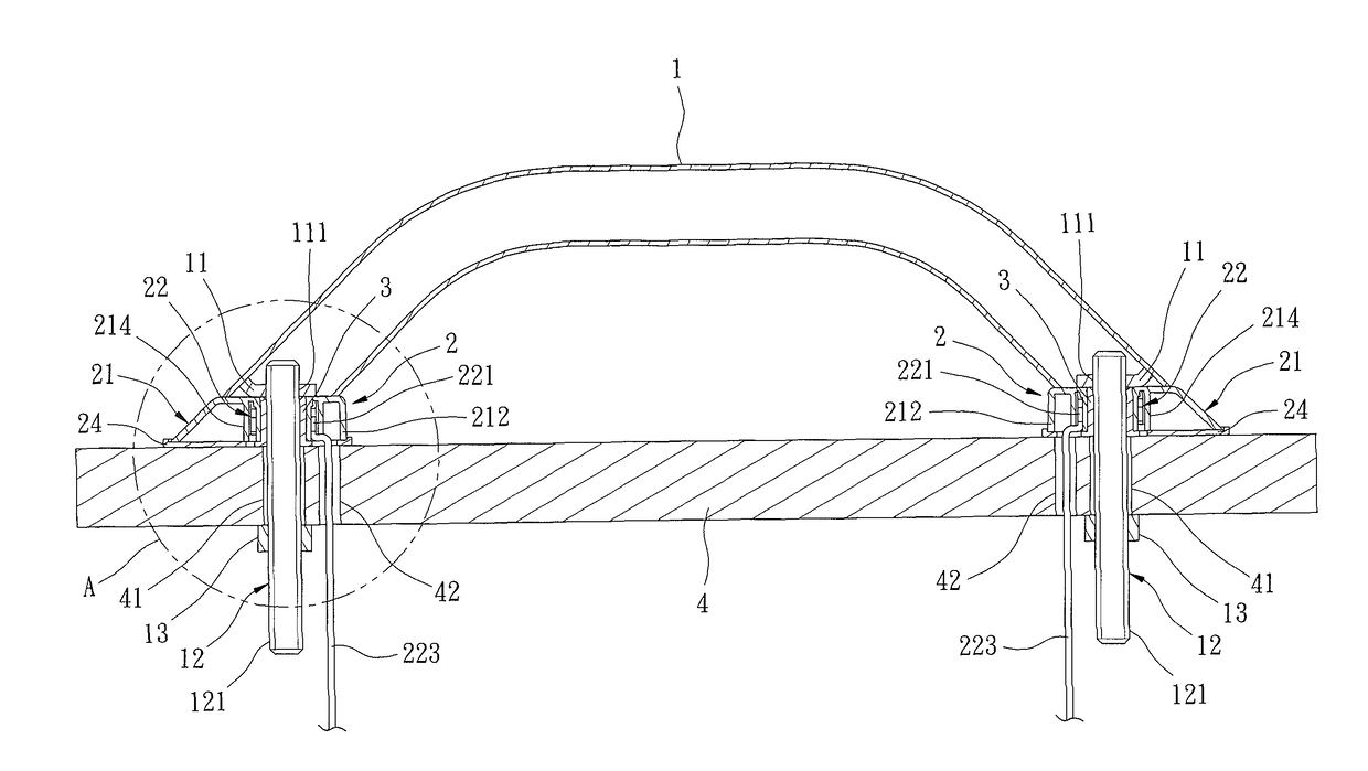 Illuminant handrail