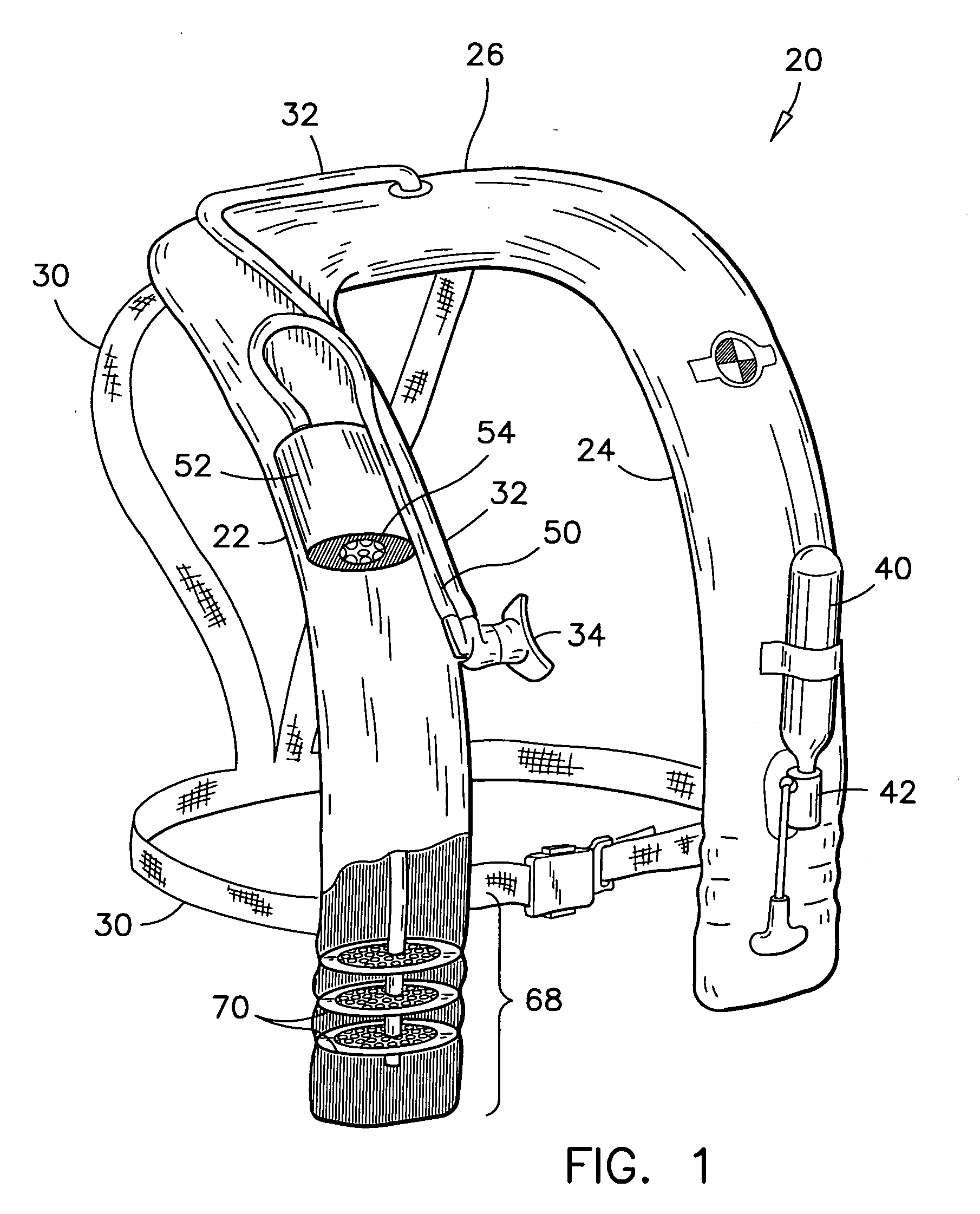 Emergency breathing bag