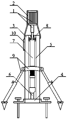 Intelligent pile driver for civil engineering