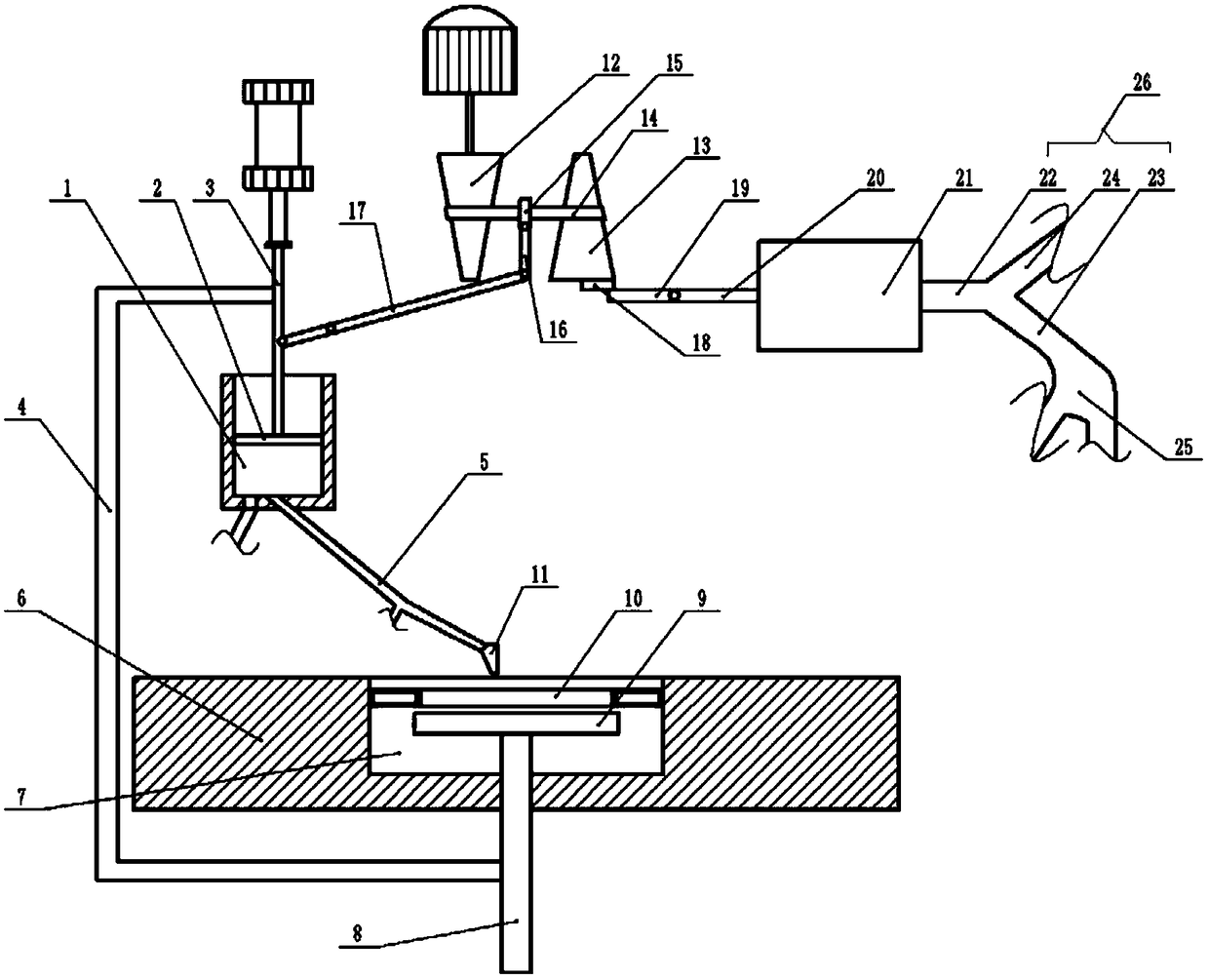 Device used for pressing shoe upper and shoe sole