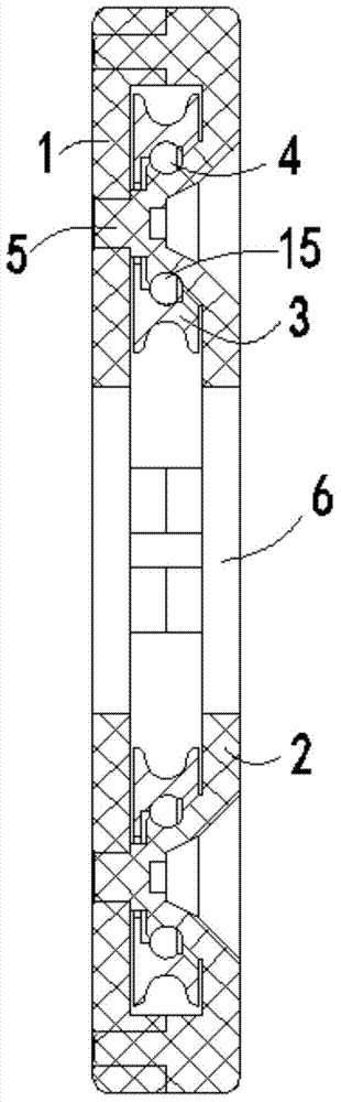 Jacquard pulley mechanism