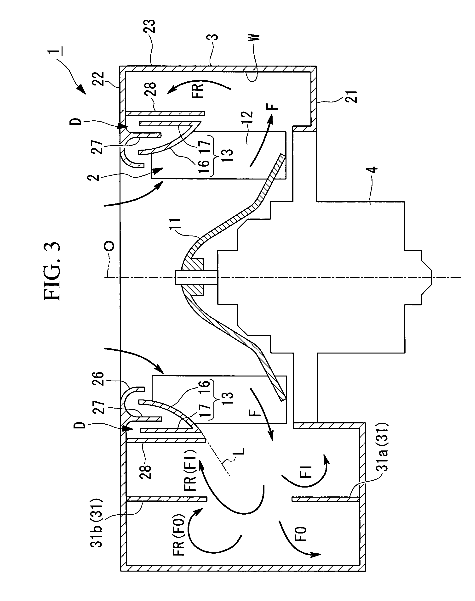 Centrifugal blower