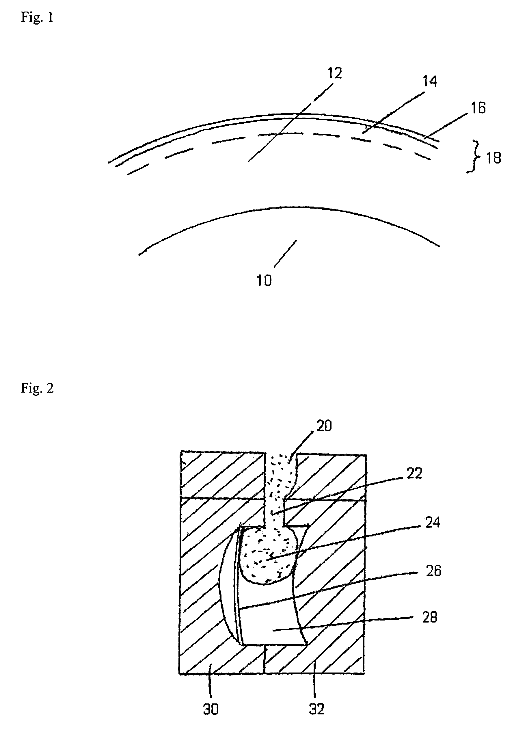 Process to mold a plastic optical article with integrated hard coating