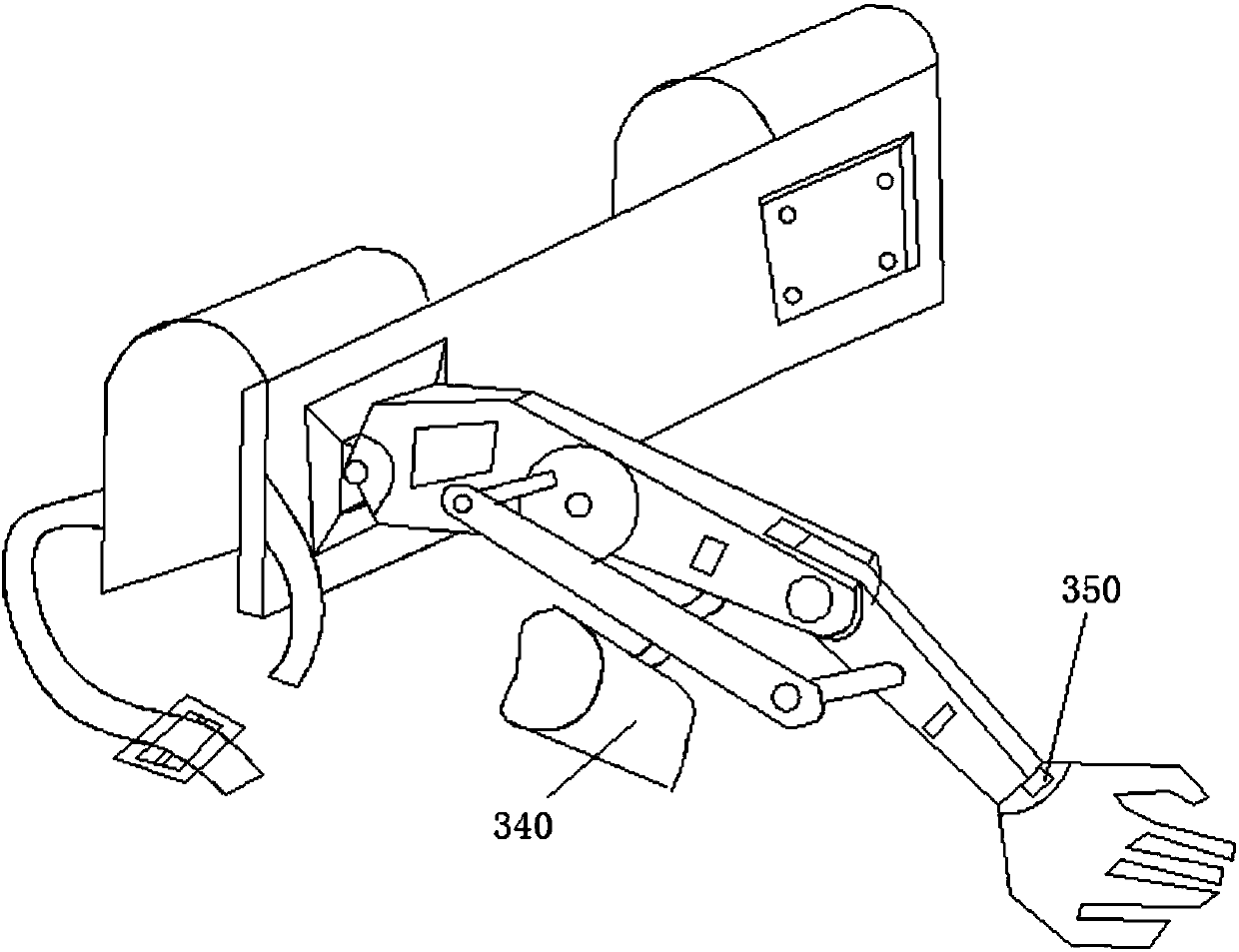 Physical therapy robot for upper limb