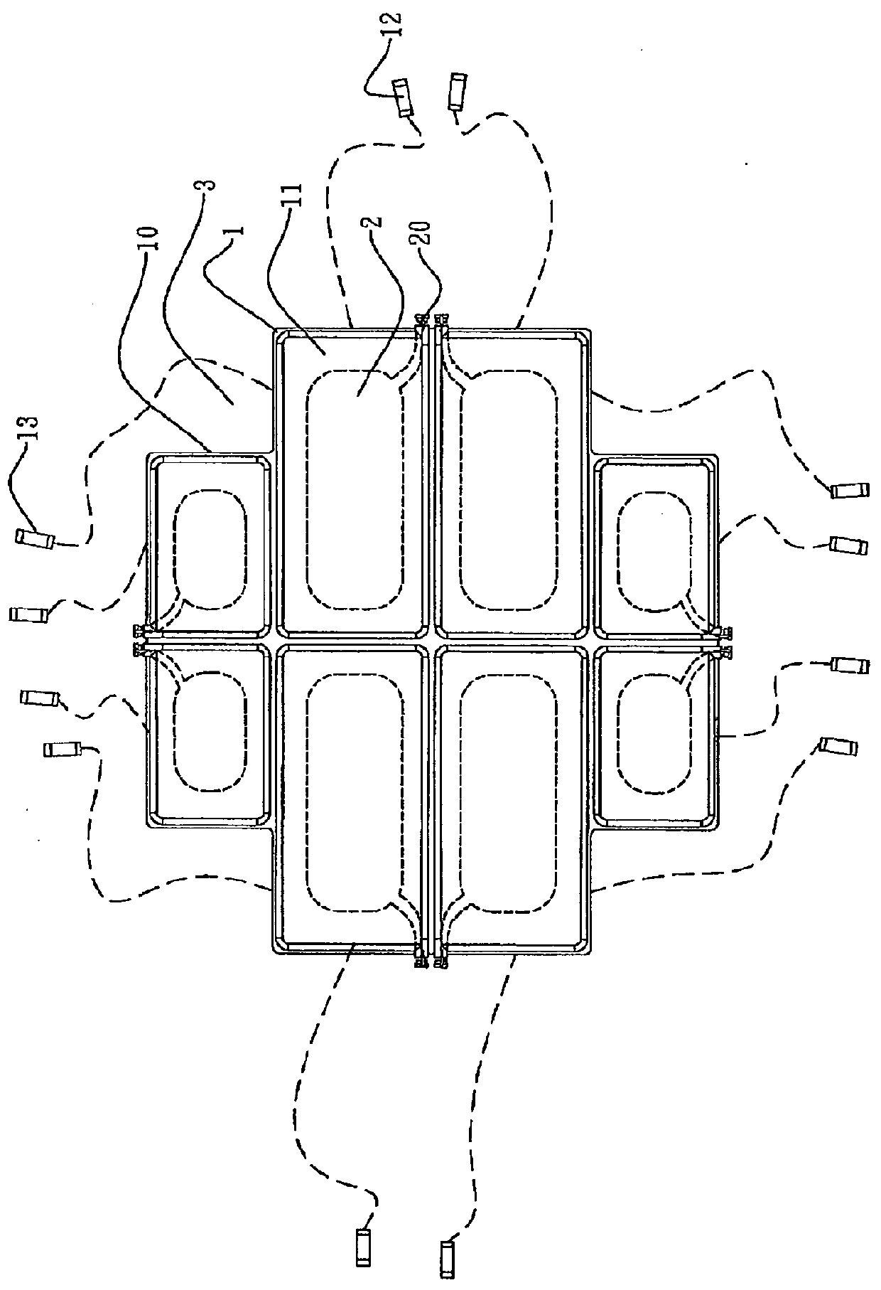 Car device for preventing flood damage