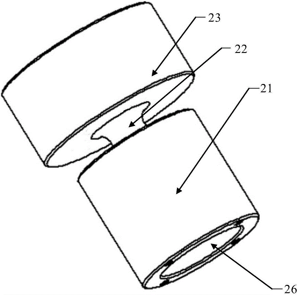 Built-in force sensor capable of directly measuring force