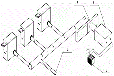 Computer room energy-saving device