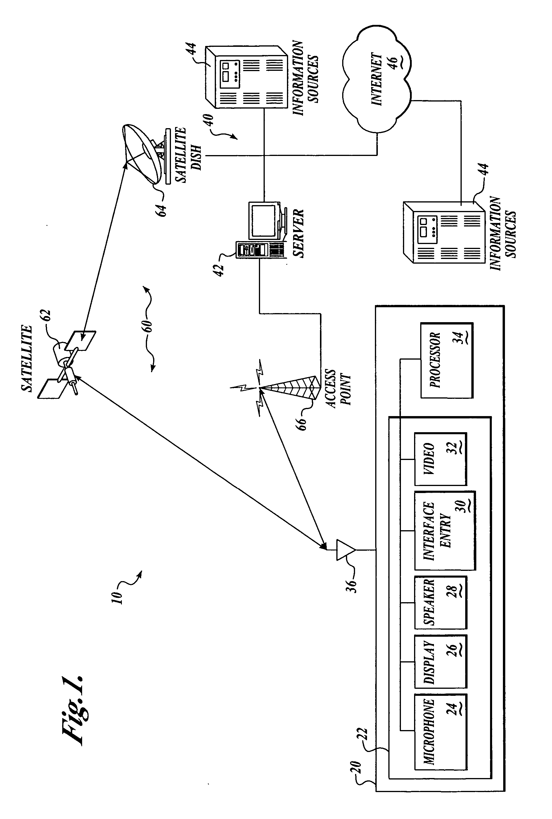 System and method for transmitting voice input from a remote location over a wireless data channel