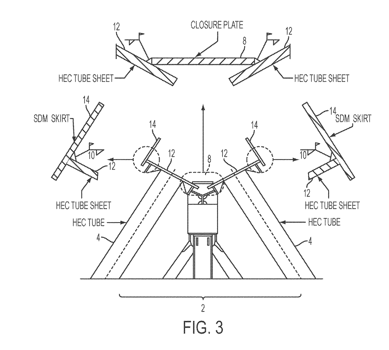 Apparatus and Method for Connecting Air Cooled Condenser Heat Exchanger Coils to Steam Distribution Manifold