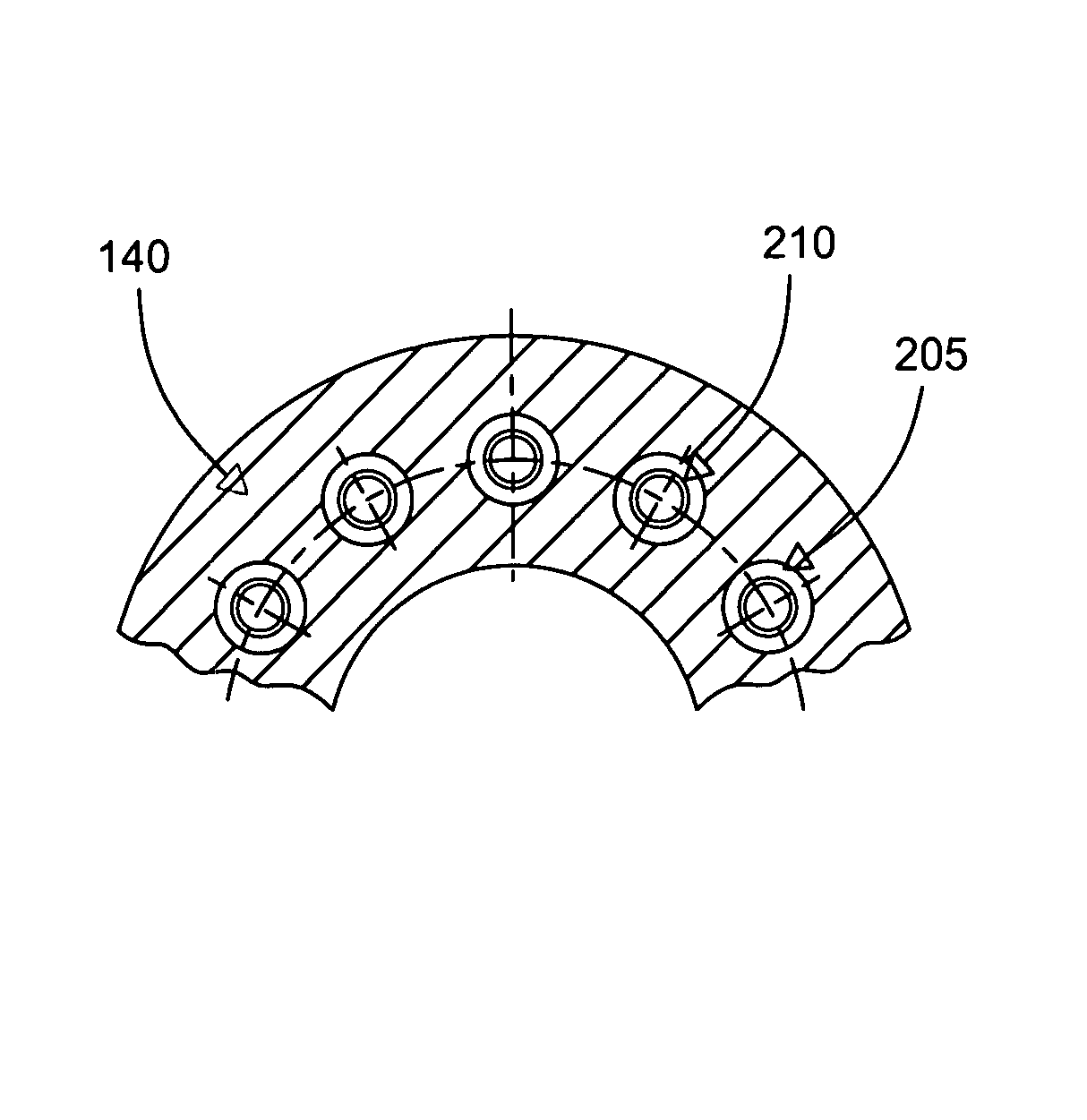 Cooling device for use in an electric arc furnace