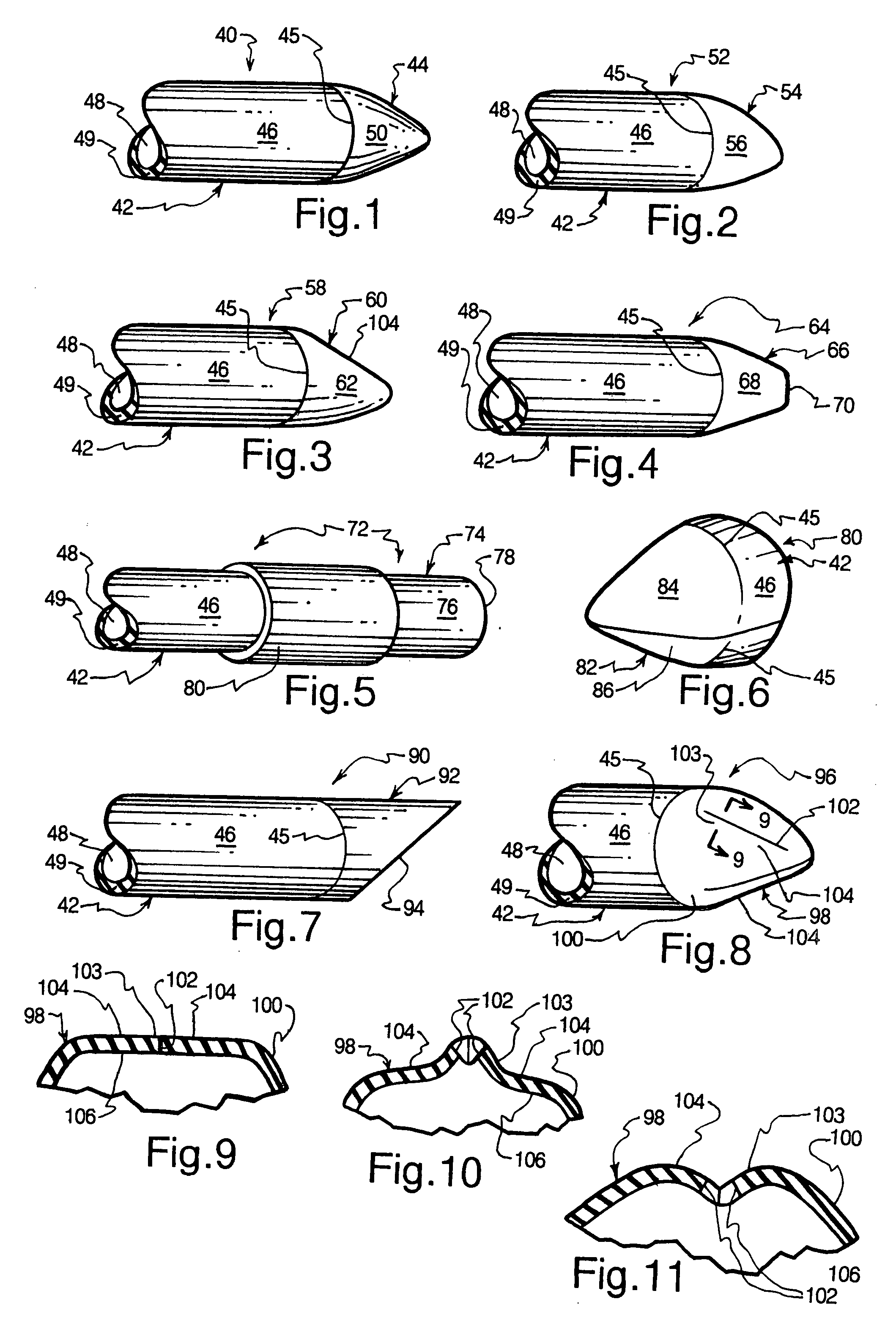 Slit valves for catheter tips and methods