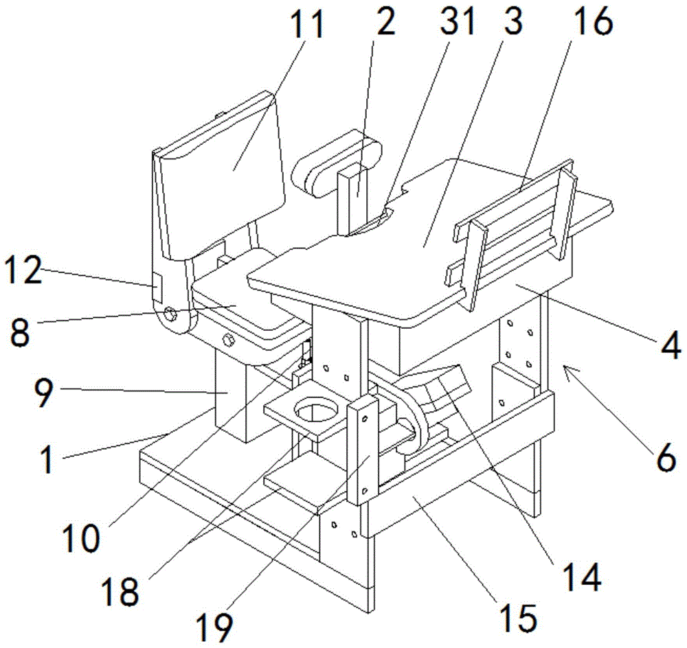 Self-cultivation learning all-in-one desk