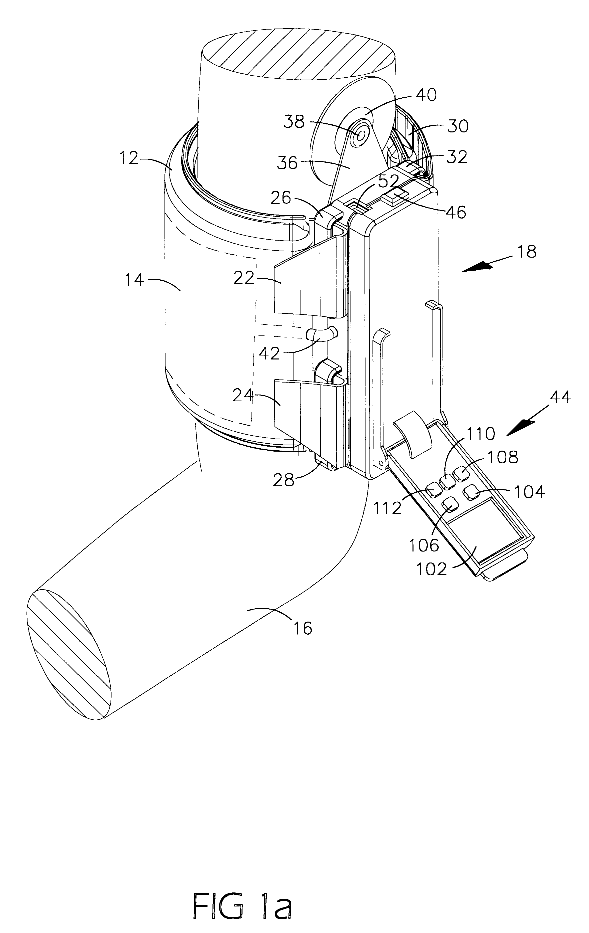 Self contained ambulatory blood pressure cincture