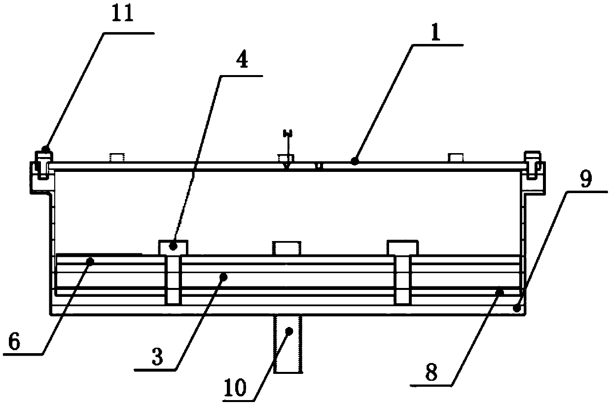 Vertical polarization C-waveband broadband short backfire antenna