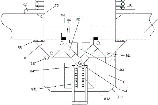 Mounting and fastening structure applied to display equipment and using method thereof