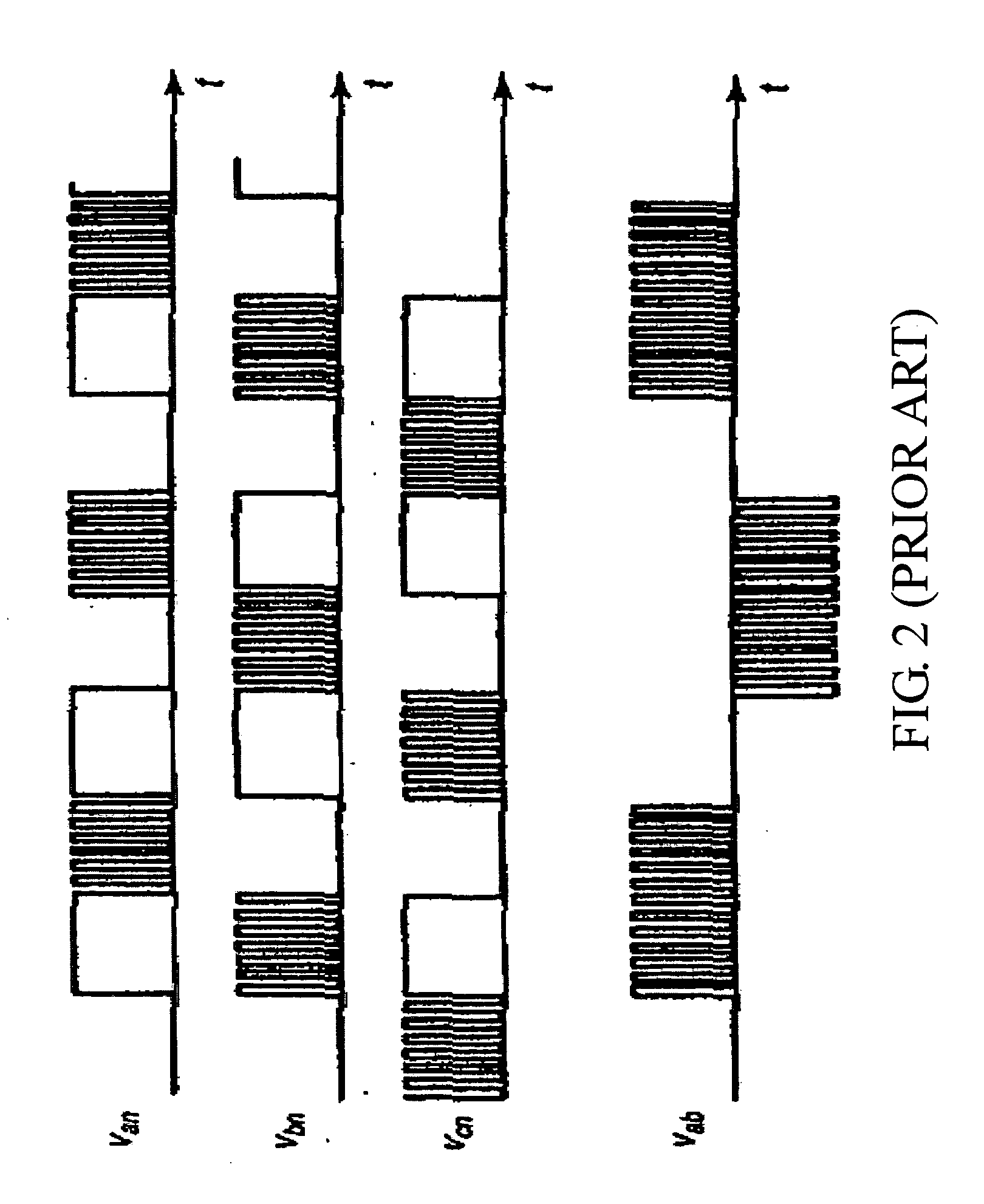 Space vector-based current controlled pwm inverter for motor drives