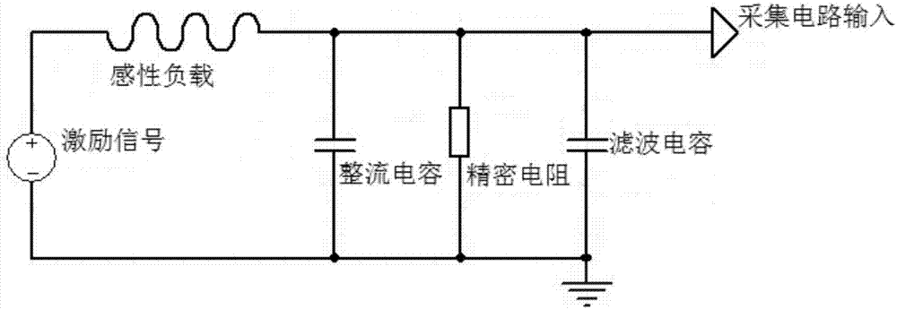 Inductive load current detecting method