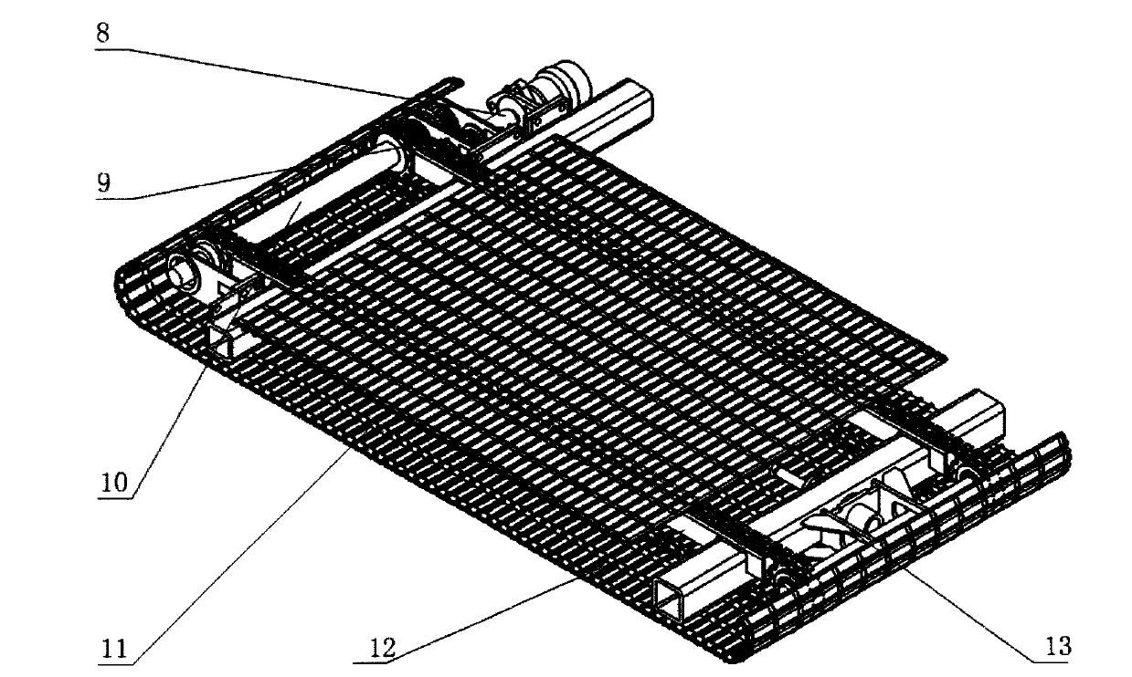 Perpendicularly-lifting tail plate capable of carrying out loading and unloading automatically