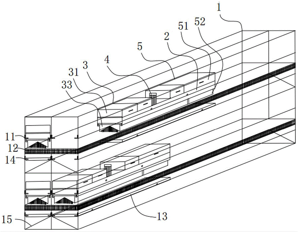 Automatic nestling pigeon feeding equipment